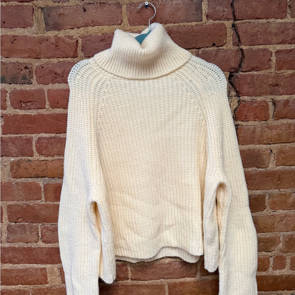 Shop Priceless Cozy Cream Turtleneck Sweater